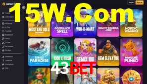 Welcome Bonus 43bet